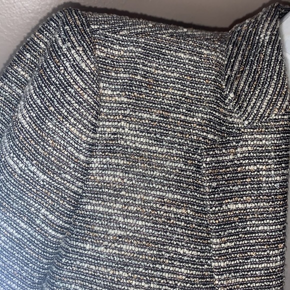 Calvin Klein Tweed Gold Tone Lameé Suit Jacket/Blazer 🥳🛍Host Pick🥳🛍 - Picture 4 of 15